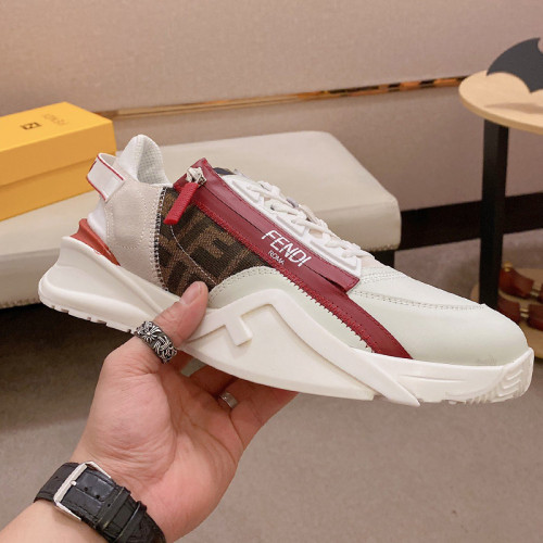 Fendi Mens Shoes Fashion Sneakers Luxury Brand Casual Shoes for Men with Original Box