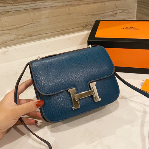 Hermes Womens Bags Crossbody Shoulder Bags Luxury Brand Fashion Hermès Constance Epsom Women Bag