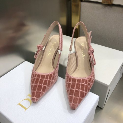 Dior Womens Shoes Sandals Fashion Pumps Luxury Brand D-Doll Quake Oblique J'ADIOR PUMP with Original Box
