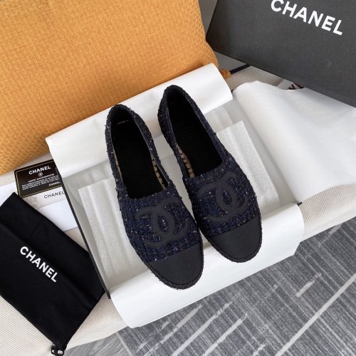 Chanel Women Shoes Fashion Espadrille Luxury Brand Casual Shoes for Women ESPADRILLE with Original Box Espadrilles