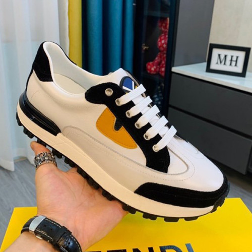 Fendi Mens Shoes Fashion Sneakers Luxury Brand Casual Shoes for Men with Original Box