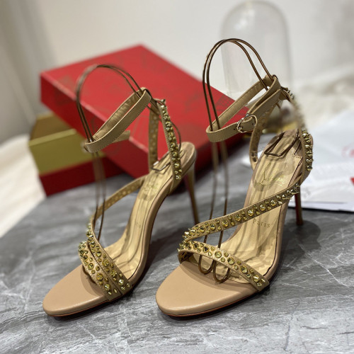 Christian Louboutin Womens Shoes High Heels Sandal 10CM