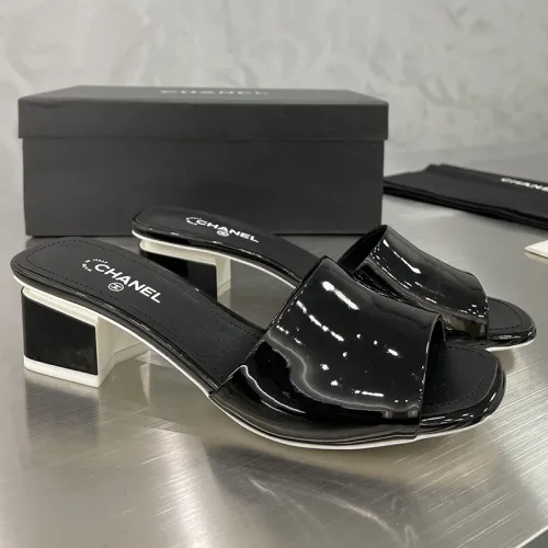 Chanel Womens Shoes Sandals Slippers Luxury Brand Design with Original Box 4.5cm Heel Women Slippers
