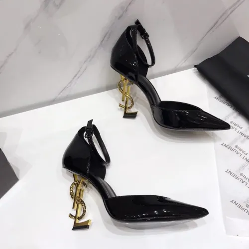 Yves Saint Laurent YSL Women Shoes Sandals Slippers Luxury Brand Genuine Leather Sole Womens Slippers with Original Box