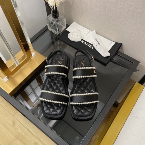 Chanel Womens Shoes Sandals Slippers Luxury Brand Design with Original Box