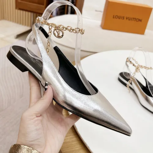 Louis Vuitton Womens Shoes Sandals Slippers Leather Design Luxury Brand Fashion Sandals with Original Box