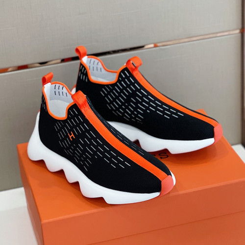 Hermes Mens Casual Shoes Fashion Sneakers Luxury Brand with Original Box