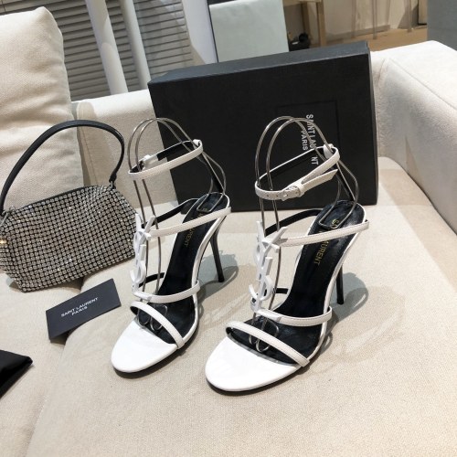 Saint Laurent YSL Womens Shoes CASSANDRA SANDALS 10.5cm