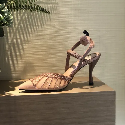 Fendi Womens Shoes COLIBRI LITE SLINGBACKS 8.5cm
