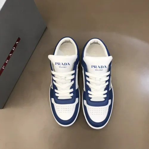 Prada Mens Shoes Sneakers Casual Shoes for Men Luxury Brand Breathable Fashion Sneakers with Original Box