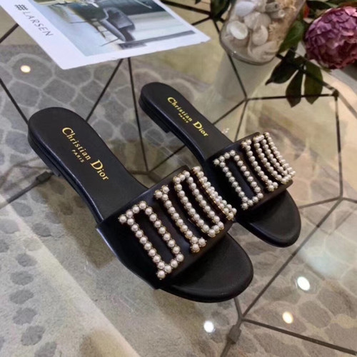 Dior Womens Shoes Slide Flat Mules