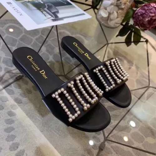 Dior Womens Shoes Slide Flat Mules