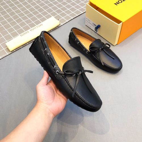 Louis Vuitton Men Shoes Fashion Casual Design Slip On Design Leather MOCASSIN