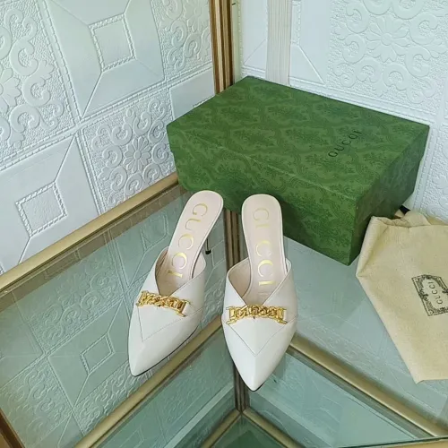 Gucci Womens Shoes Mule 7cm