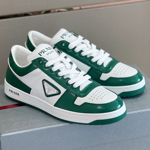 Prada Mens Shoes Sneakers Casual Shoes for Men Luxury Brand White Prada PRAX 1 sneakers with Original Box 4E3576_3LFV_F0009