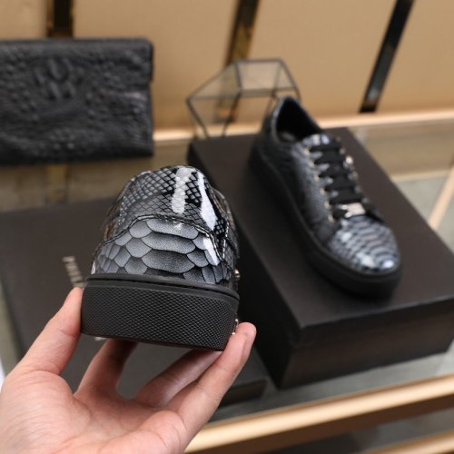 Philipp Plein Men Shoes Low Top Sneaker Fashion Design Luxury Brand