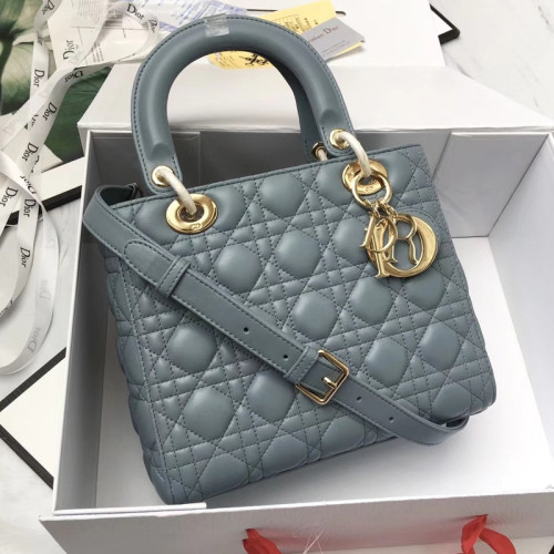 Dior Womens Bags Handbags Luxury Fashion MEDIUM LADY D-LITE BAG with Original Box