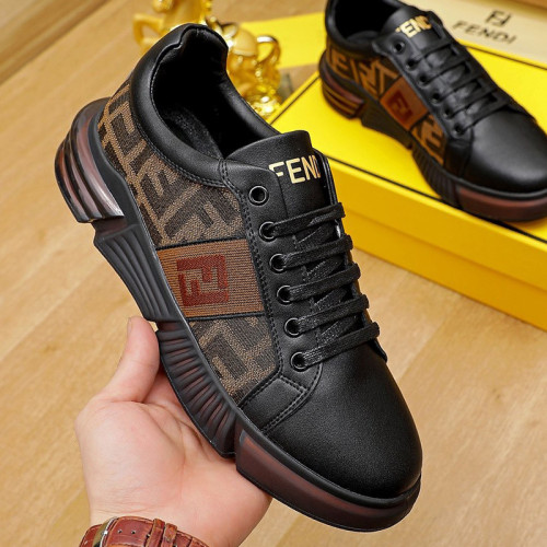 Fendi Mens Shoes Fashion Sneakers Luxury Brand Casual Shoes for Men with Original Box
