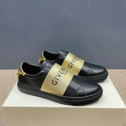 Givenchy Men Shoes Fashion Type Luxury Brand GIVENCHY SNEAKERS IN LEATHER WITH LATEX BAND with Original Box