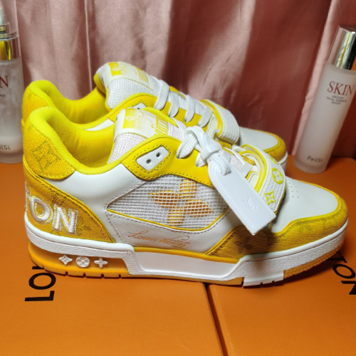 Louis Vuitton Men Shoes Fashion Sneakers Design Luxury Brand LV TRAINER SNEAKER with Original Box 1A9ZD6