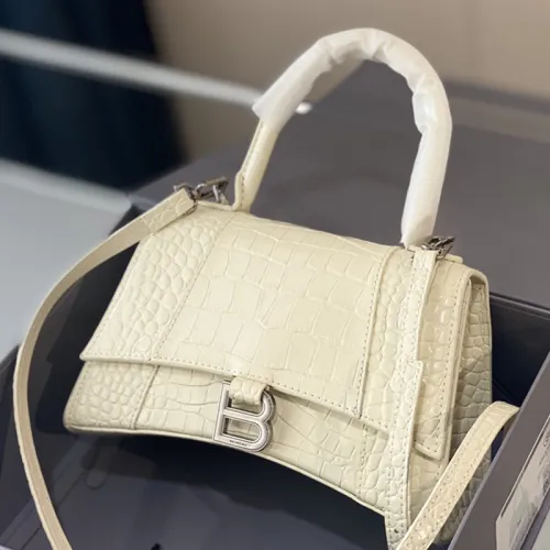 Balenciaga Womens Bags HOURGLASS XS TOP HANDLE BAG with Original Box