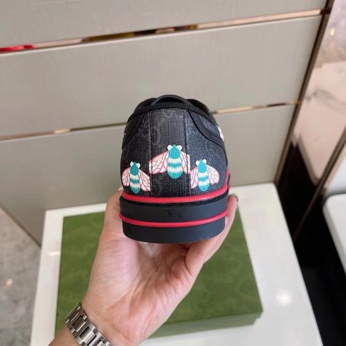 Gucci Womens Shoes Sneakers Luxury Brand Women's Gucci Tennis 1977 sneaker 694741 17L10 9060 with Original Box