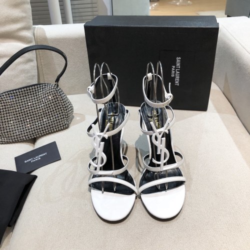 Saint Laurent YSL Womens Shoes CASSANDRA SANDALS 10.5cm