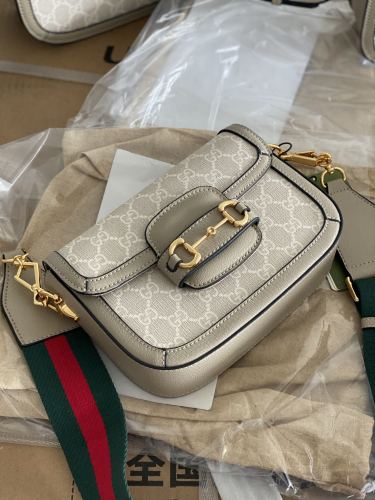 Gucci Womens Bags Shoulder Messenger Bag Luxury Brand Gucci Horsebit 1955 mini bag 658574 18YSG 9878 with Original Box