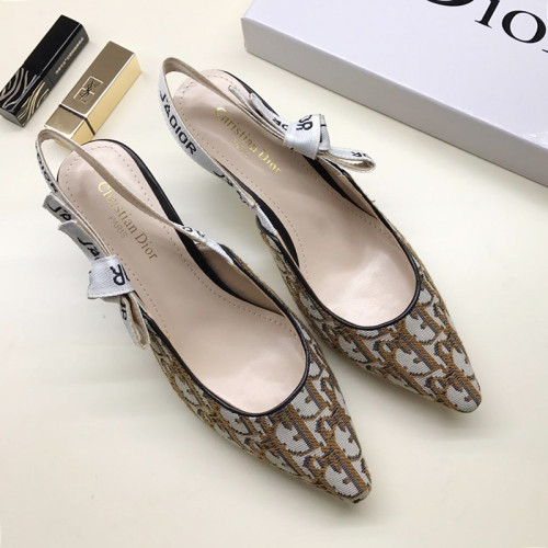 Dior Women Shoes Luxury Design Fashion Type High Heel Shoes for Wedding Style J'ADIOR SLINGBACK PUMP