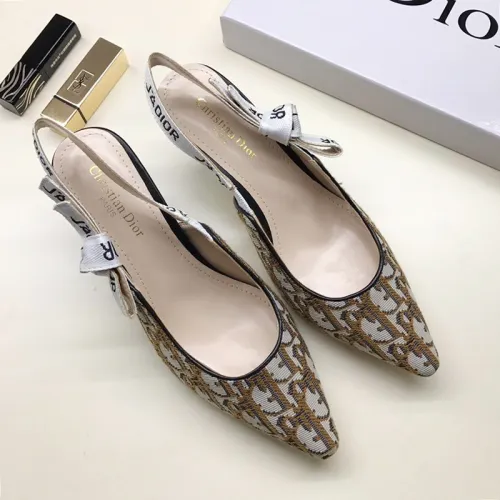 Dior Women Shoes Luxury Design Fashion Type High Heel Shoes for Wedding Style J'ADIOR SLINGBACK PUMP