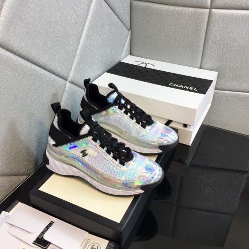 Chanel Men Womens Shoes Sneakers Luxury Brand Design