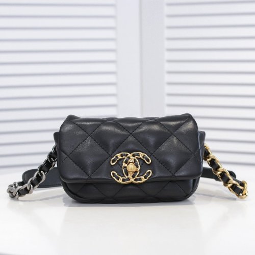 Chanel Womens Bags Crossbody Bag Chanel 19 Flap Bag