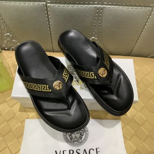 Versace Men Shoes Luxury Designer Nastro Greca Sandals