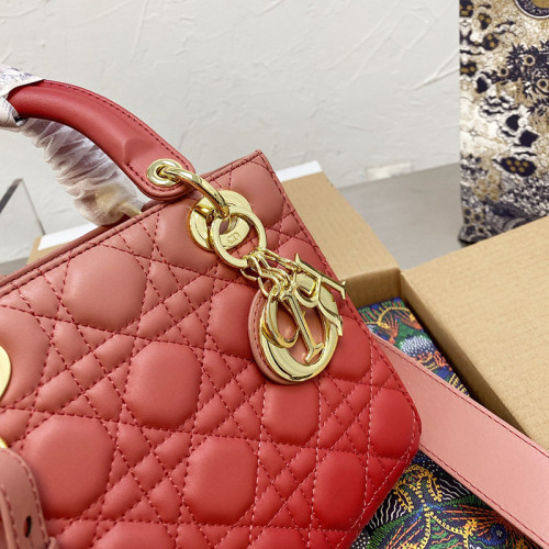 Dior Womens Bags Handbags Luxury Fashion LADY DIOR D-LITE BAG with Original Box