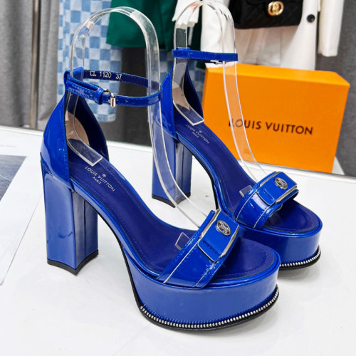 Louis Vuitton Women Shoes Sandals Fashion Summer Luxury Brand PODIUM PLATFORM SANDAL with Original Box Womens Sandals