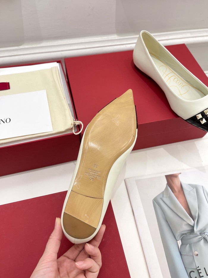 Valentino Womens Shoes ROCKSTUD SLINGBACK PUMP WITH SCULPTED HEEL IN KIDSKIN with Original Box