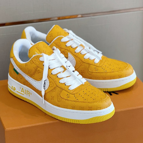 Louis Vuitton Men Shoes Fashion Sneakers Design Luxury Brand LVXNIKE Air Force Sneakers with Original Box