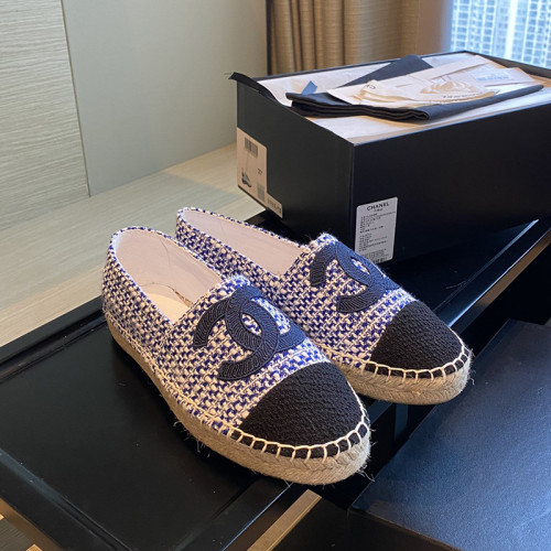 Chanel Women Shoes Fashion Espadrille Luxury Brand Casual Shoes for Women ESPADRILLE with Original Box Espadrilles