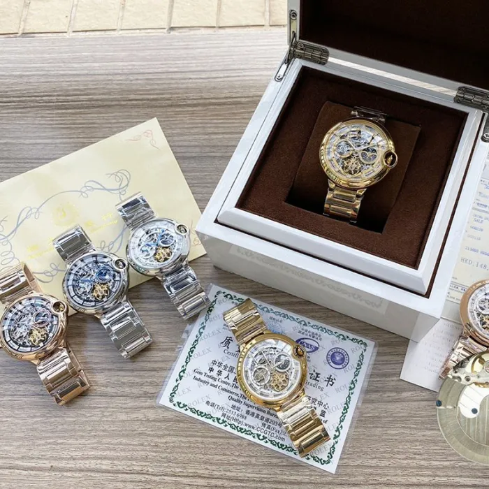 Cartier SA Watch Luxury Brand Design Fashion Type with Original Box