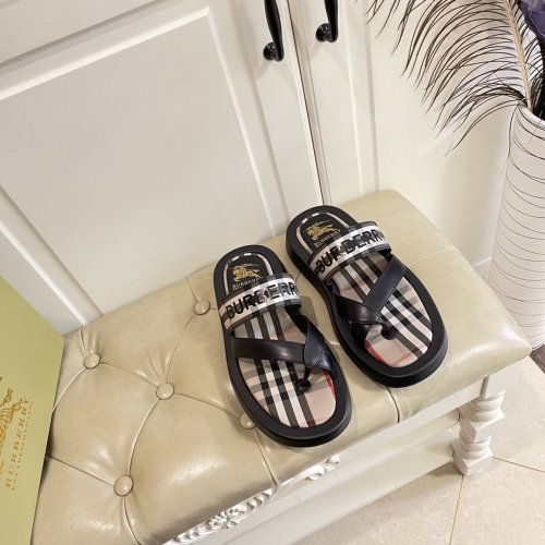 Burberry Mens Shoes Leather Sandals
