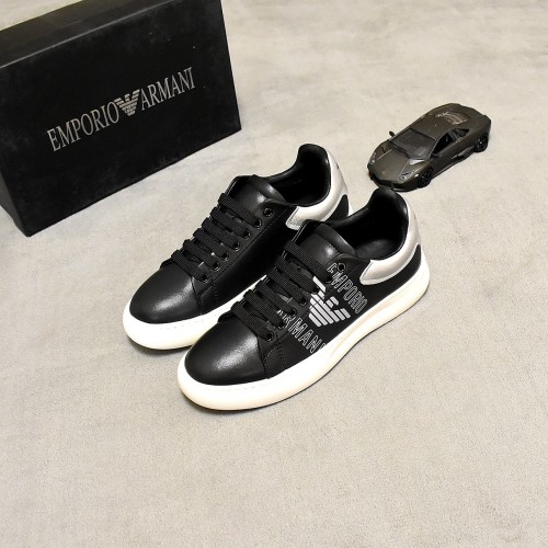 Armani Men Shoes Sneakers Fashion Design Luxury Brand Design