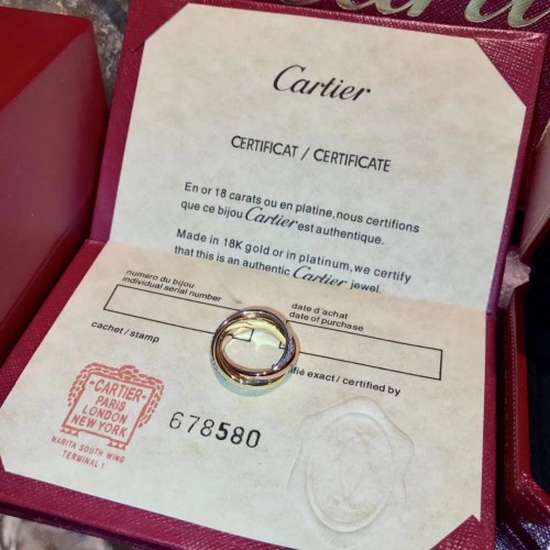Cartier Luxury Womens Ring