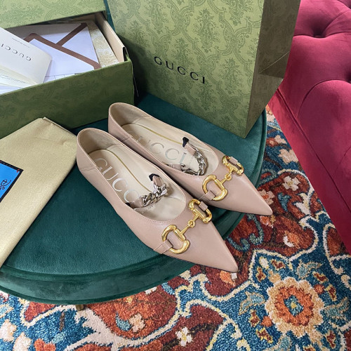 Gucci Womens Shoes Ballet Flat with Horsebit