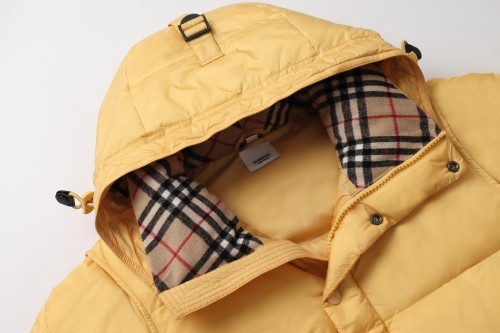 Burberry Design Mens Womens Winter Windprood Down Jackets Keep Warm