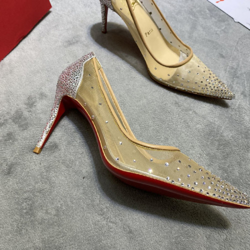 Christian Louboutin Women Shoes Pumps Luxury Brand Red Bottom Design with Original Box