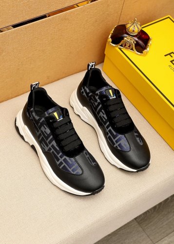 Fendi Mens Shoes Fashion Sneakers Luxury Brand Casual Shoes for Men with Original Box