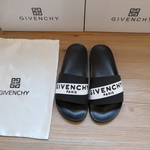 Givenchy Men Shoes Flat Sandals Flip Flop Slippers Luxury Brand with Original Box