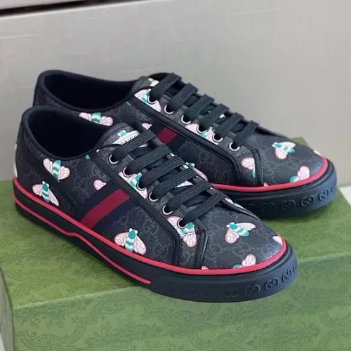 Gucci Womens Shoes Sneakers Luxury Brand Women's Gucci Tennis 1977 sneaker 694741 17L10 9060 with Original Box