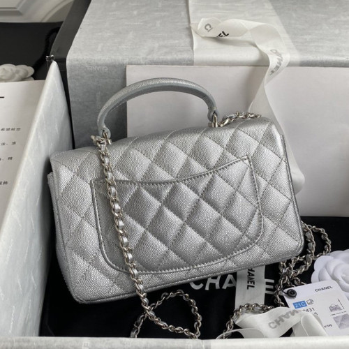 Chanel Womens Bags Crossbody Bag Classic Handbag CF Mini Luxury Brand with Original Box