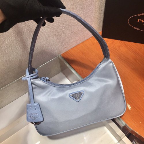 Prada Womens Bag Re-Edition 2000 Nylon Mini Bag